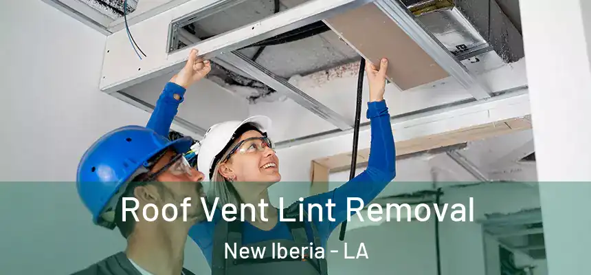 Roof Vent Lint Removal New Iberia - LA